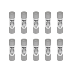 Kit Fusível Cartucho Retardado 10x38mm | 500v 100ka | Gg Ro15